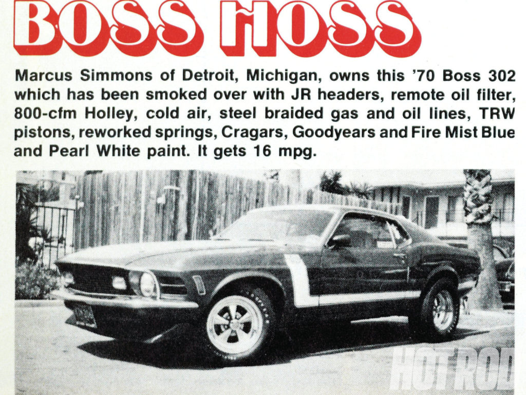 460 Ford Crate Motor 1970 Boss Mustang
